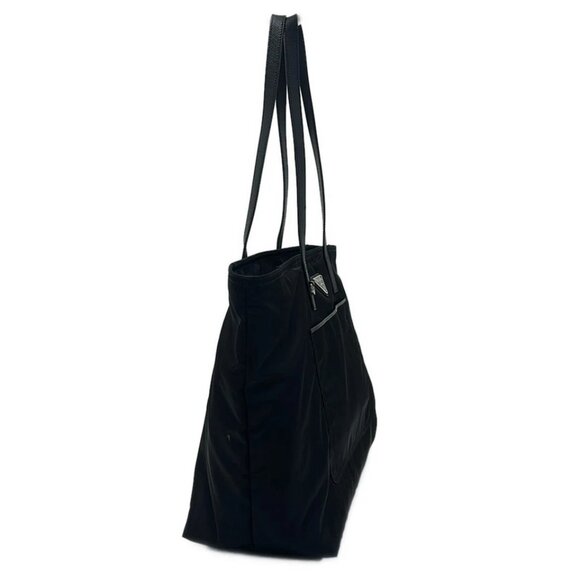 PRADA - Black Nylon Leather Shoulder Bag 593-071325 - Picture 3 of 8